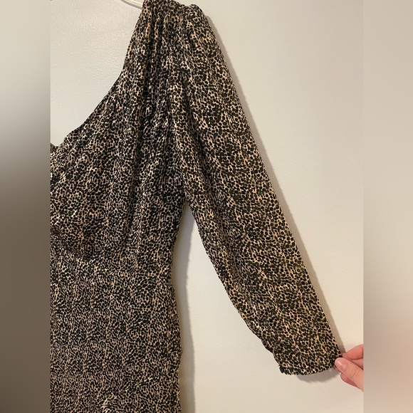 ASTR - Sable One Shoulder Animal Print Dress - Picture 5 of 6